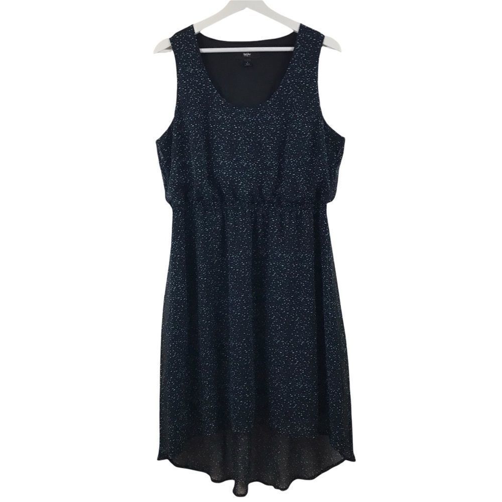 ‎Mossimo pullover high-low lined dress